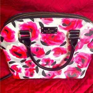 Kate Spade Flower Satchel Bag